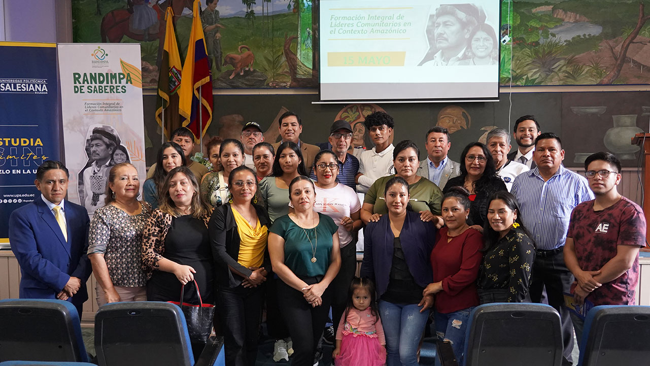 Beneficiarios del proyecto Randimpa de Saberes