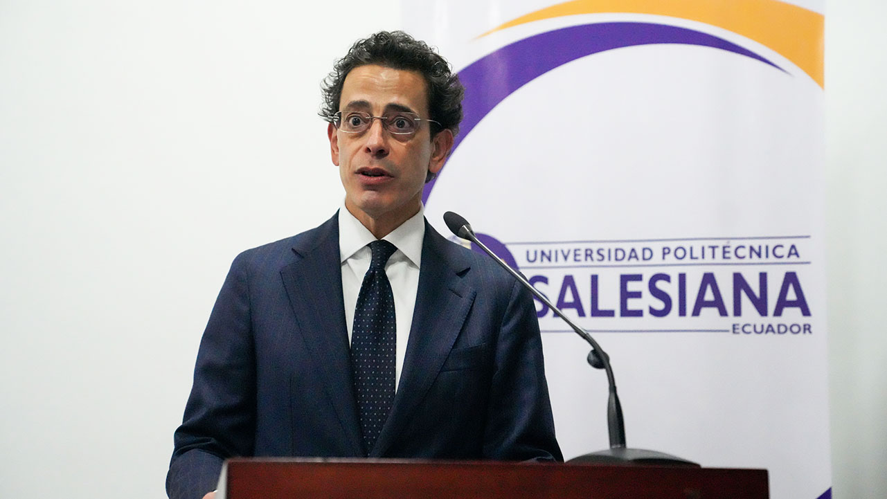 Antonio Lapenta, representante de la Agencia Italiana de Cooperación para el Desarrollo