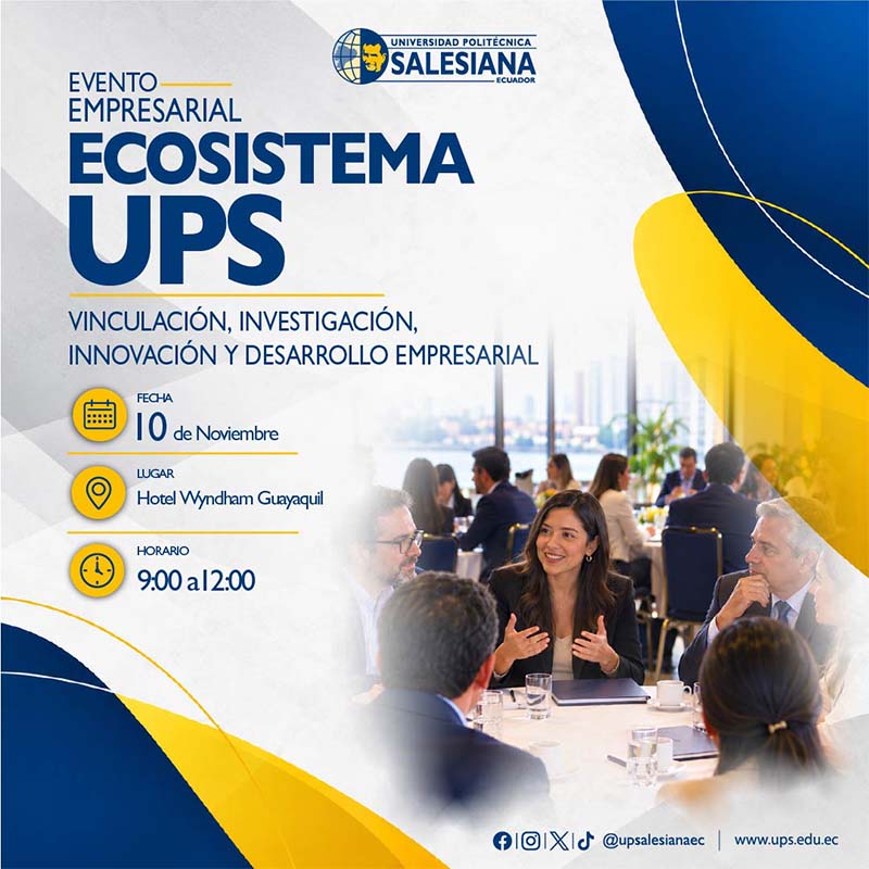 Afiche del Ecosistema UPS