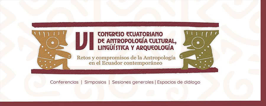 Portada Congreso Ecuatoriano de Antropología, Cultural, Lingüística y Arqueología