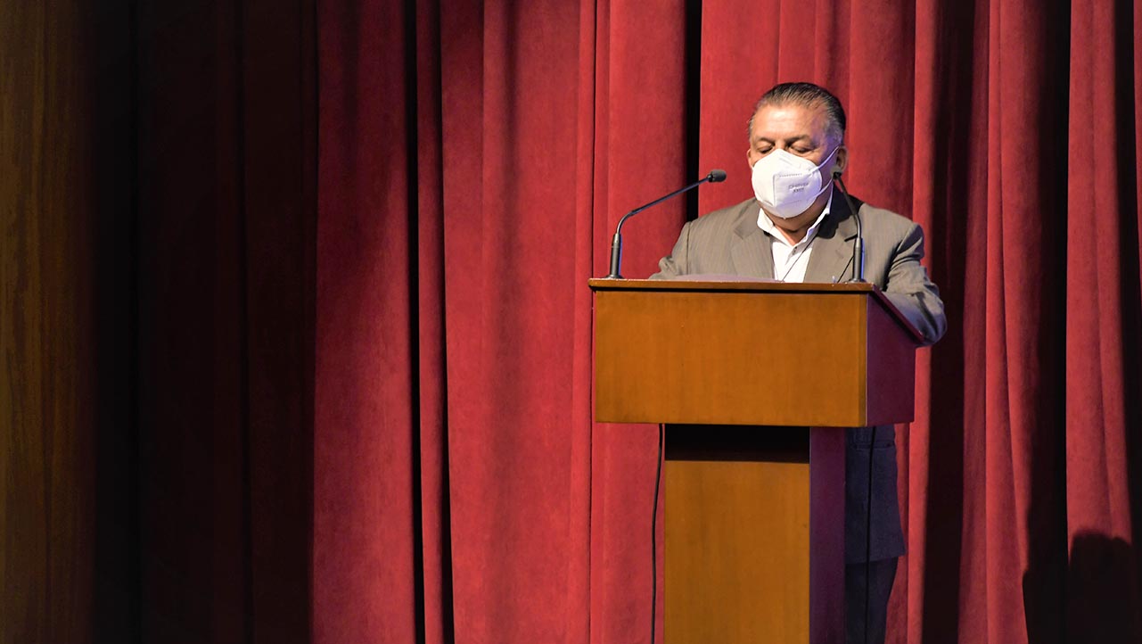 Francisco Sánchez, during his speech